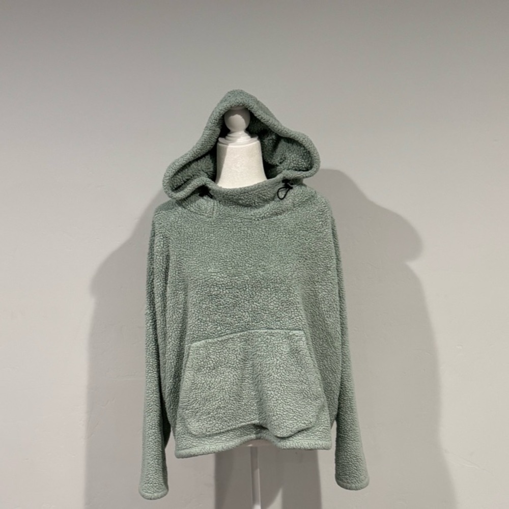 PINK “Cozy” pre loved oversized Sherpa Hoodie